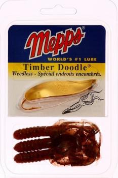 Mepps Timber Doodle Gold/Braun Gr.0/8g